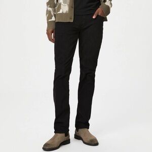 PAIGE Lennox Slim Jean - Black (size 31 US)